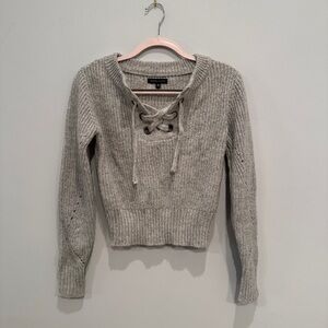 Kendall and Kylie Pacsun Grey Sweater